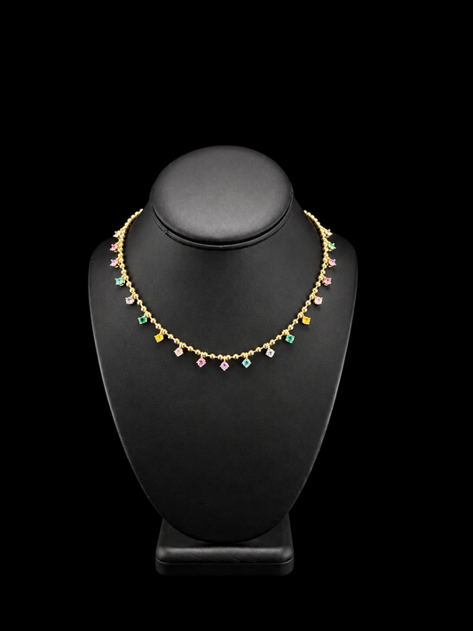 Confetti Drop Necklace